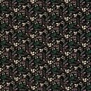 Modalsweat ungerauht mit kleinem Blumenmuster, 742299,...