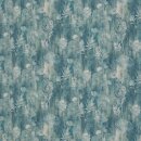 ungerauhter Baumwollsweat Esther, mint/petrol, 978265,...