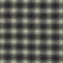 Maverick, angerauhter Flanell mit Karo - Muster, grau,...