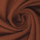 Merino, gekochte Wolle, terracotta, 260g/m²