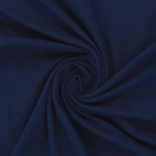 Eike, nachtblau, 596, HW25/26, Sweat gerauht, 245g/m²