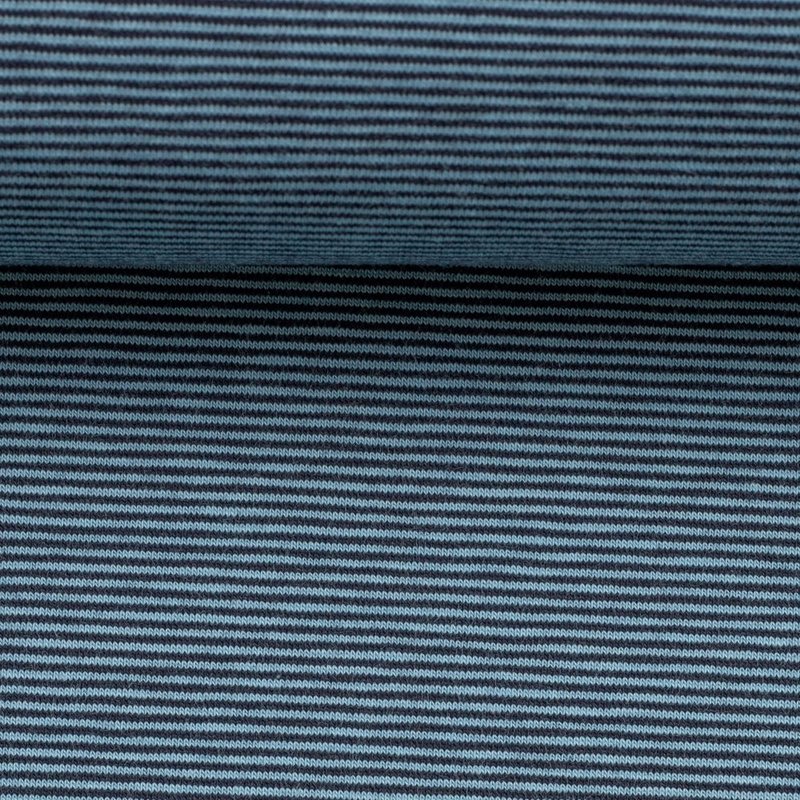 Streifenjersey blau/blau 1mm, Bella, 154599, 220g/m²