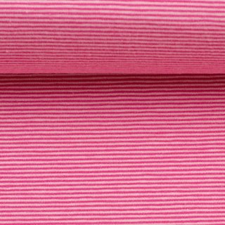 Streifenjersey rosa/pink 1mm, Bella, 431935, 220g/m²