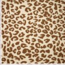 Leopard jacquard weave teddy, beige, 41606692, 360g/m²