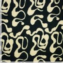 Jacquard Teddy Waves, schwarz, 41610310, 350g/m²
