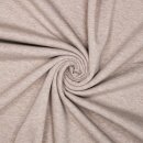Heavy Sweat Melange, rec.Organic cotton, hellbraun, 331,...