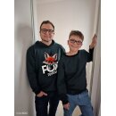 Fox Devils Wild by Thorsten Berger, petrol/schwarz, Sweat...