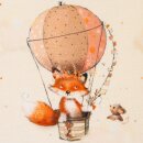 Little Fox & Friends, natur, ungerauhter Sweat,...