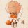Little Fox & Friends, natur, ungerauhter Sweat, 391009, 245g/m²