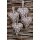 winterlicher Canvas Wiebke, Schneeflocken taupe, 573676, 230g/m²