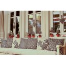 winterlicher Canvas Wiebke, Sterne taupe, 571676,...