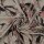 Baumwolljersey mit großem Blumenmuster, sand, Digitaldruck, 2121490009, 200g/m²