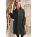 Sport Wool, dunkelgrün, Wollstoff Hilco, Boucle,...