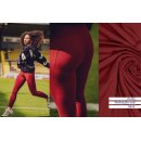 Yoga Jersey, schwererer Sportjersey, rot, dunkel,...