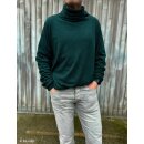 Merino-Strick, 100% Merino-Wolle, dunkelgrün, 1748, 250g/m²