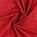 BW-Druck mit Schneeflocken, rot, Weihnachten, 2095190010,...