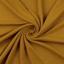Frottee Jersey melange/uni senf, 2119775010, 280g/m²