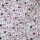 Winterzauber, leicht gerauhter Sweat, Blumen natur/lila, Hilco, A4623/1