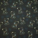Wauzi, leicht gerauhter Sweat, Hunde anthrazit, Hilco,...