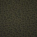 Moda, Sweat mit Leo Muster, oliv, Hilco, C 9091/1