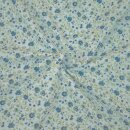 Emmi, Musselin mit Blumenmuster, blau, Hilco, A 1438/80