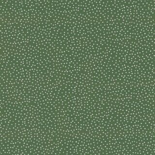 Westfalenstoffe, Trondheim, unregelmäßige Punkte, grün, BW-Druck 010506357, 150g/m²