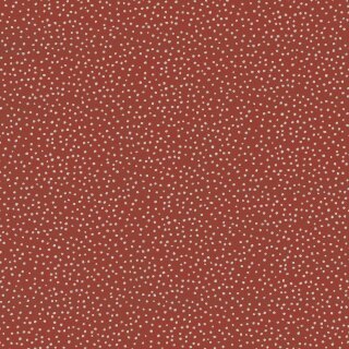 Westfalenstoffe, Trondheim, unregelmäßige Punkte, rostrot, BW-Druck 010506356, 150g/m²
