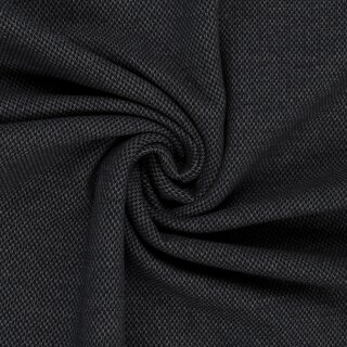 Stricksweat Skagen, kuschelig angerauht, schwarz, 299, 350g/m²