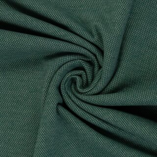 Stricksweat Skagen, kuschelig angerauht, petrol, 1748, 350g/m²