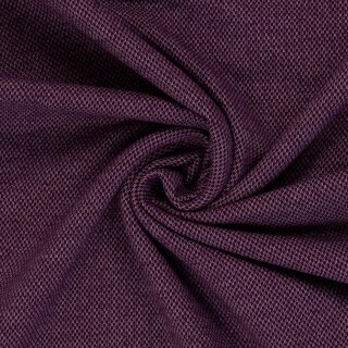 Stricksweat Skagen, kuschelig angerauht, lila, 1938, 350g/m²