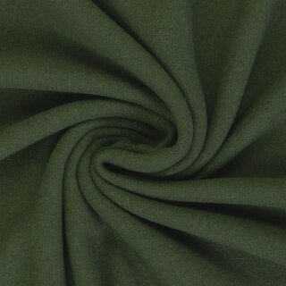 Bono, khaki, 1768, angerauhter Strickstoff "made in Italy", 270g/m²