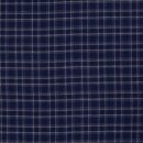 Maverick, angerauhter Flanell mit Karo-Muster, blau,...