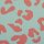 Happy Leo by Cherry Picking, Kunstleder, mint/koralle, 262425, 500g/m²