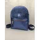 Kunstleder Rex-metallic, dunkelblau, 596, Martindale...