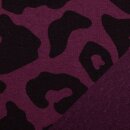 Aspen, kuschelig gerauhter Sweat, bordeaux, 938299, 280g/m²