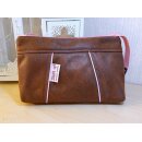 Vintage - Lederimitat/Suede Mirco, braun, 1175, 325g/m²
