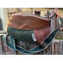 Vintage - Lederimitat/Suede Mirco, petrol/grün,...