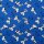 Snoopy, Jersey, Digitaldruck, blau, Lizenzstoff, 2121350003, 200g/m²