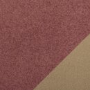 Velour Wooly mit Filzabseite, beere/altrosa, 1639,...