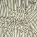 Fibre Mood Poplin Stripe, khaki, Webware, 43501510,...