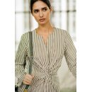 Fibre Mood Poplin Stripe, khaki, Webware, 43501510,...