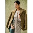 Fibre Mood Poplin Stripe, khaki, Webware, 43501510, 115g/m²
