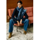 Fibre Mood Woven co denim quilted, blau, 410129,...