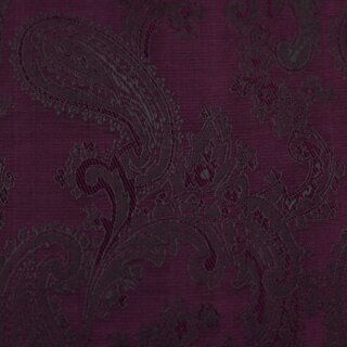 Futterstoff Filati mit Paisleymuster, lila/beere, 648, 95g/m²