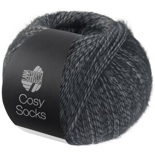 Cosy Socks, Lana Grossa, 100g, ca. 400m Lauflänge Dunkelgrau 7