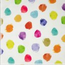 French Terry  Dots, creme/bunt, 924662, 240g/m²