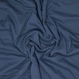 Knit Cotton t-shirt, Interlockjersey, dark denim, 807 794153, 250 g/m²