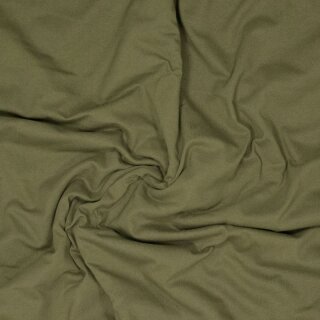 Knit Cotton t-shirt, Interlockjersey, olive, 724 794153, 250 g/m²