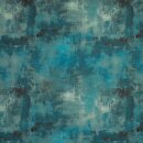 Grunge Art, leicht gerauhter Sweat, türkis/petrol,...