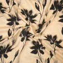Desert Flower, Viskose - Webware, Hilco, creme/schwarz,...